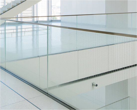 Glass handrails shop drawings