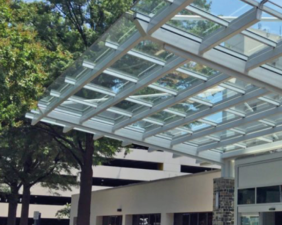 Glass handrails shop drawings